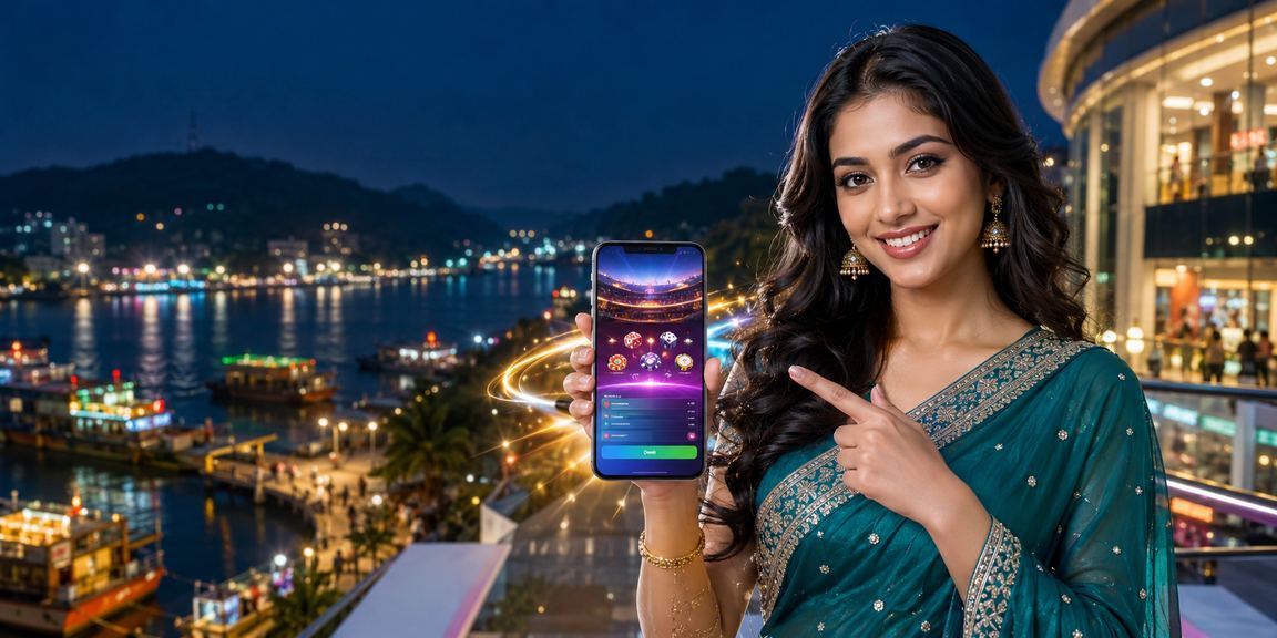 A player enjoying High Roller games on a casino app in Rangamati